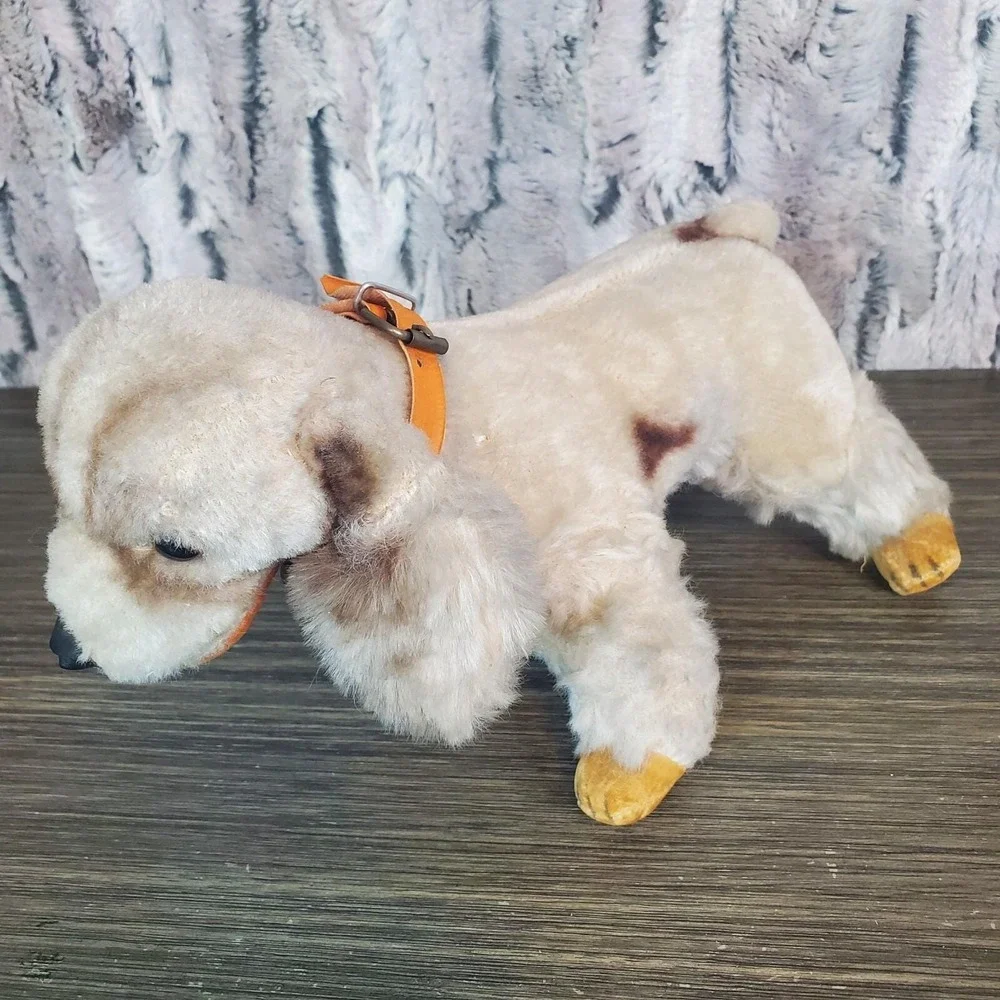 Vintage 40's early 50's Plush Mohair Cocker Spaniel 10